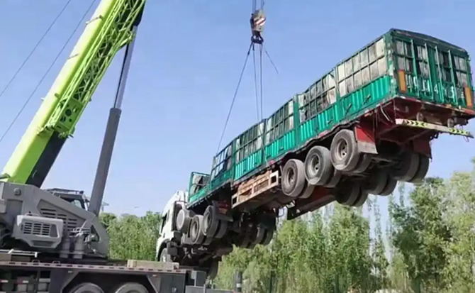 泉山区道路脱困救援案例